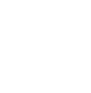 Pixelated white logo depicting an abstract, irregular shape, reminiscent of a crumpled thought bubble or folded paper.