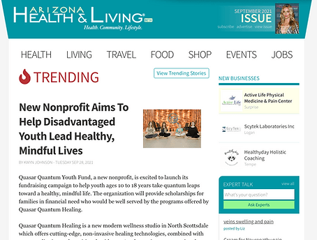 New Nonprofit Aims to Help Disadvantaged Youth Lead Healthy, Mindful Lives