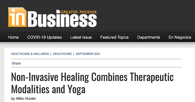Non-Invasive Healing Combines Therapeutic Modalities and Yoga