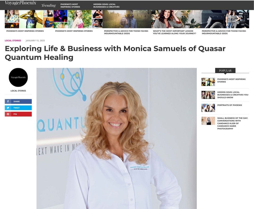 Monica Samuels for Voyage Phoenix Interview