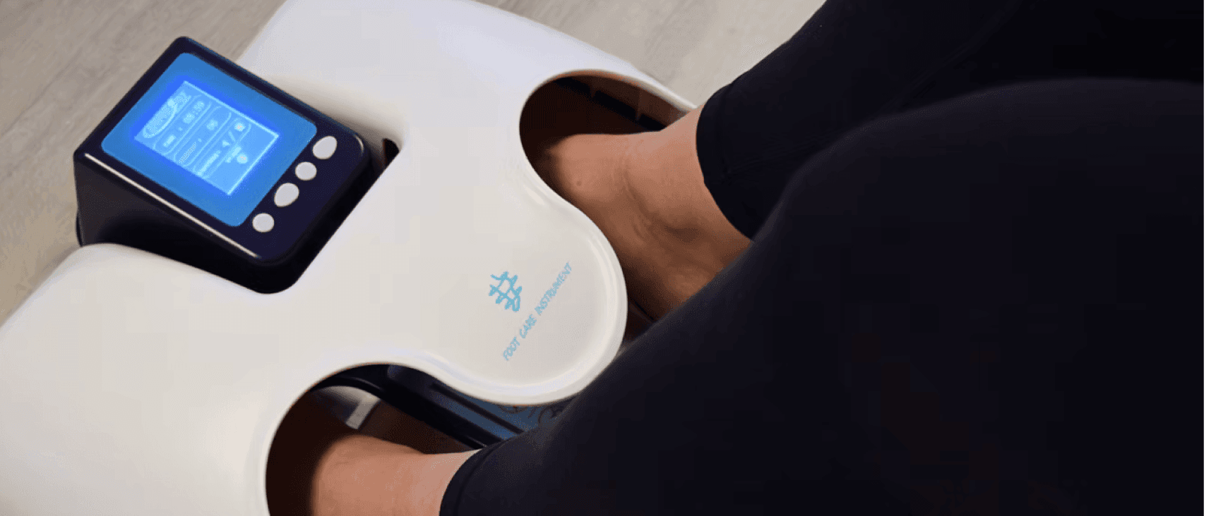 Theta chamber with a person inside