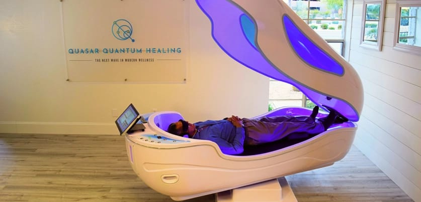 The Theta Chamber at Quasar Quantum Healing